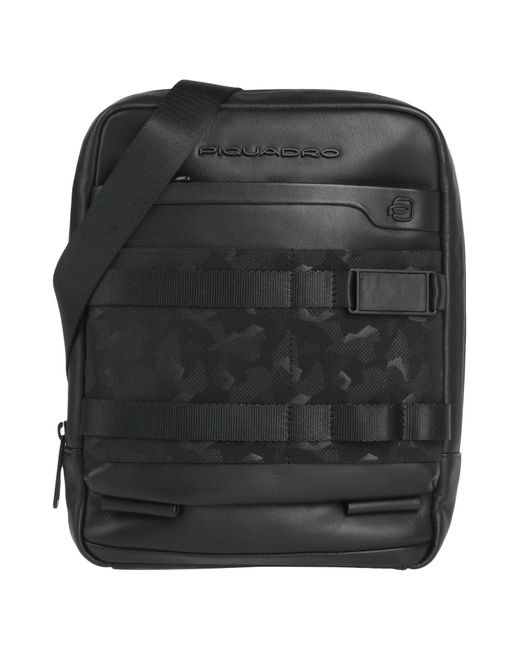 Piquadro Black Cross-body Bag for men