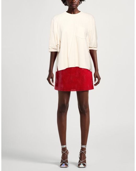 Top MEIMEIJ de color Natural