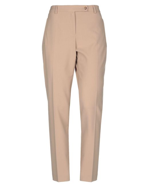SEVENTY VENEZIA Natural Sergio Tegon Pants Polyester, Virgin Wool, Elastane