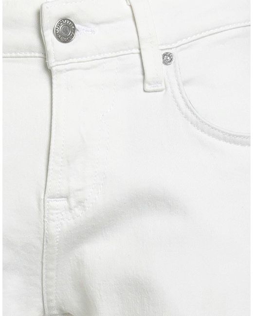 Guess White Jeans Cotton, Modal, Polyester, Silk, Elastane for men