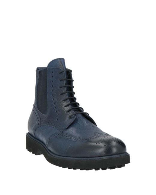 Marechiaro 1962 Blue Ankle Boots Leather for men