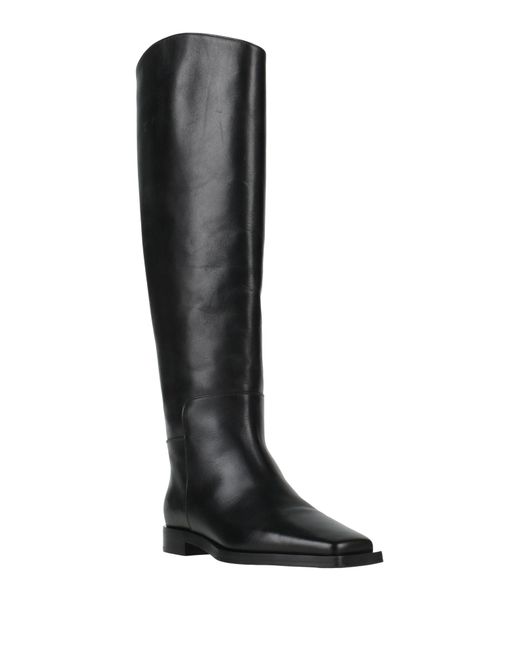 Liviana Conti Black Boot Leather