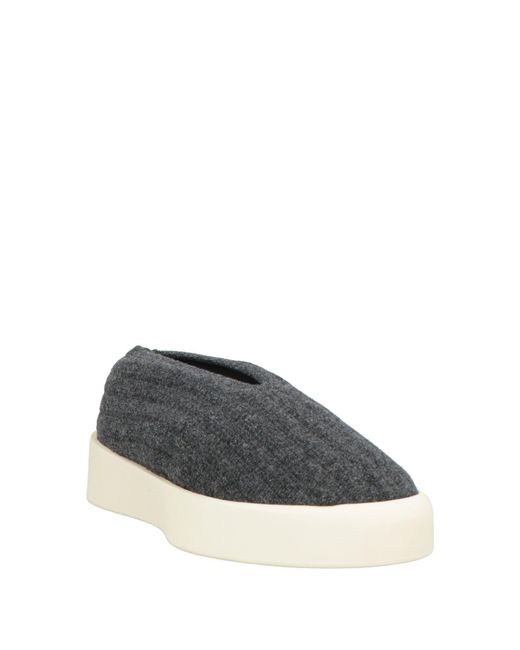 Fear Of God Gray Sneakers Textile Fibers