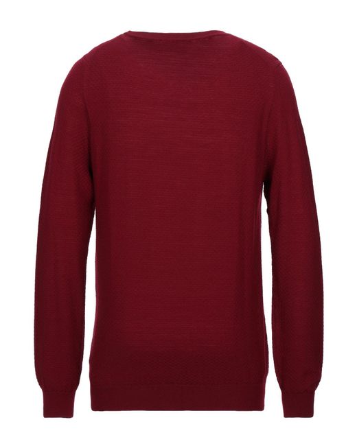 Pullover Jeordie's de hombre de color Red