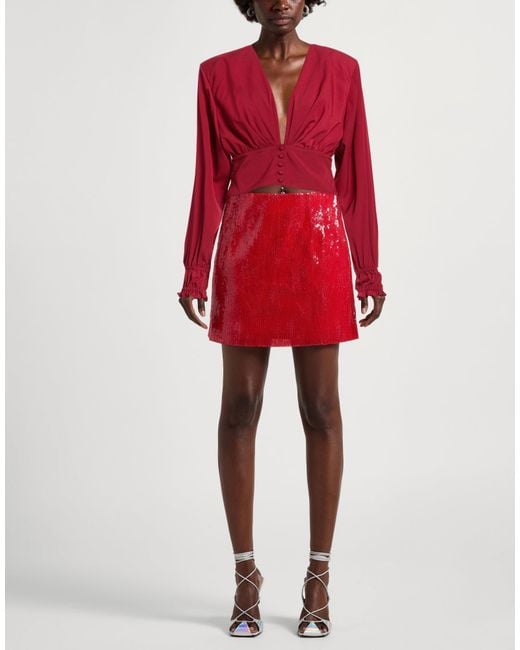 Alexandre Vauthier Red Top Polyester