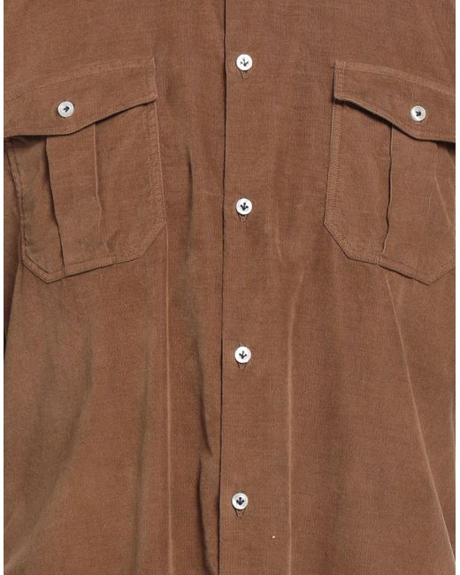 Manuel Ritz Brown Shirt for men