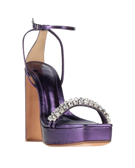 Alexandre Birman Purple Sandals