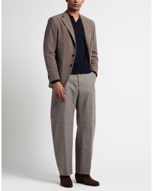 Caruso Brown Blazer for men
