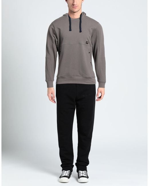 Paul & Shark Gray Sweatshirt for men