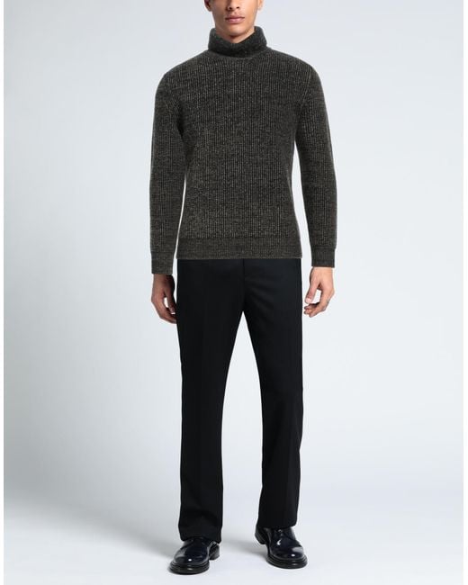 Barena Black Turtleneck for men