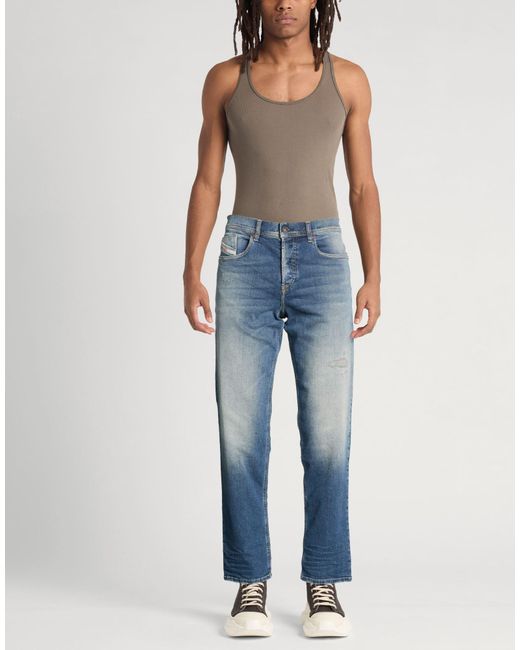DIESEL Blue Jeans Cotton, Elastane for men