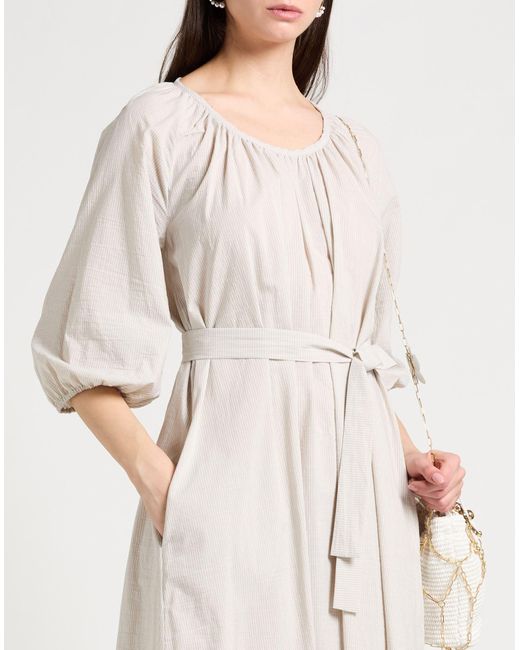 Le Sarte Pettegole White Maxi Dress