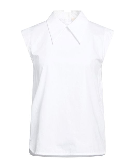Top Tela de color White