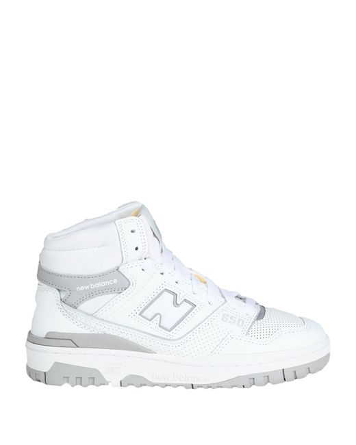 New Balance White Trainers