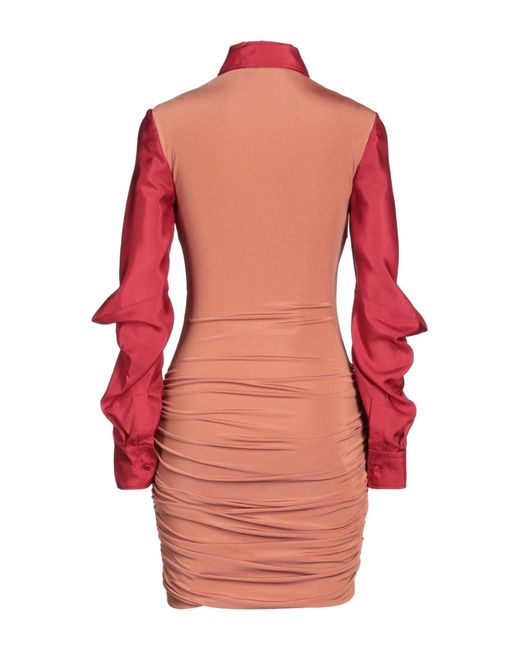 Roberto Cavalli Red Mini Dress