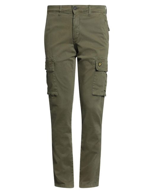 Lyle & Scott Green Trouser for men