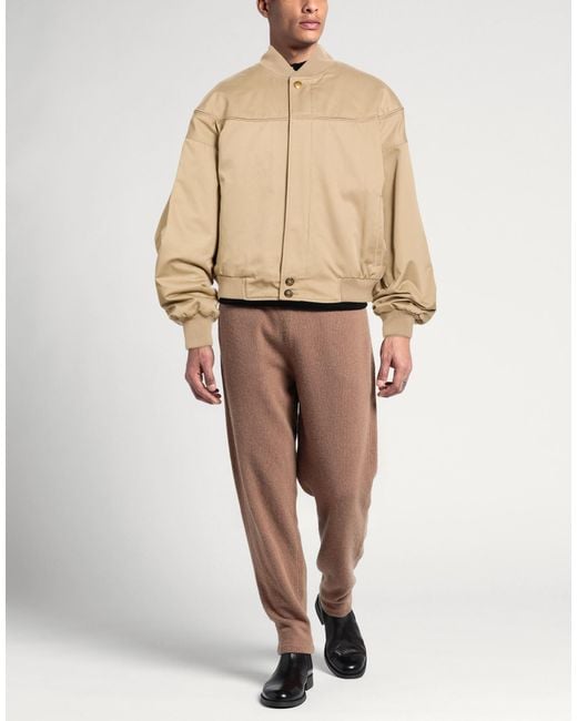 Willy Chavarria Natural Jacket Polyester, Cotton for men