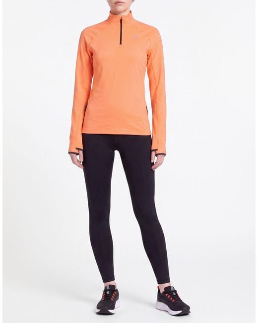 Odlo Orange T-Shirt Polyester, Elastane