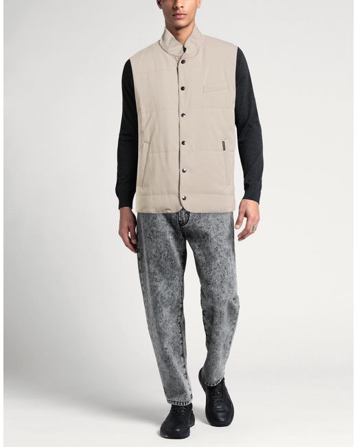 Montecore White Gilet for men