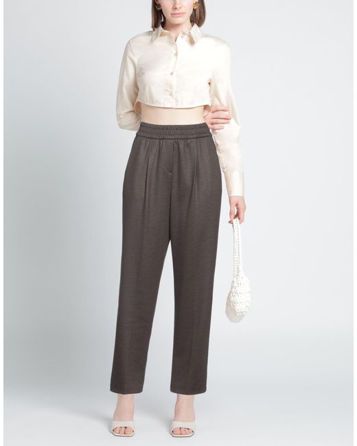 Pantalone di Windsor. in Gray