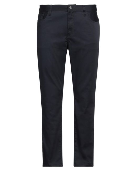 ARMANI EXCHANGE Blue Pants Cotton, Polyester, Elastane for men