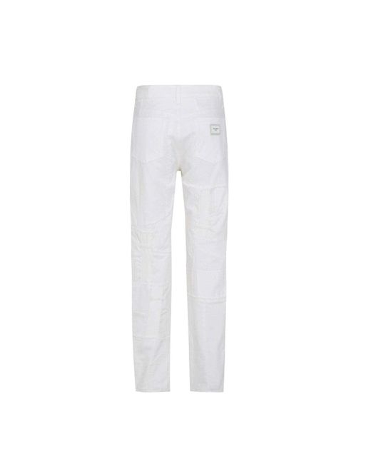 Pantalon en jean Dolce & Gabbana en coloris White