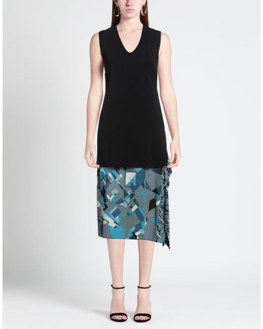 Trussardi Blue Midi Dress