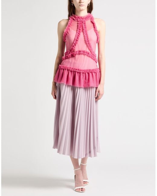 Dondup Pink Top Polyamide