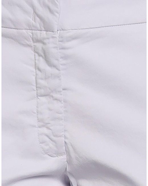 Rossopuro Gray Pants Cotton, Elastane