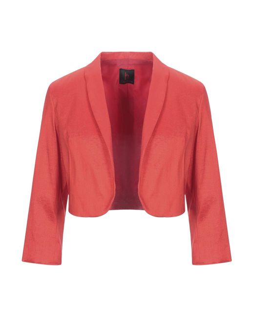 Hanita Red Blazer