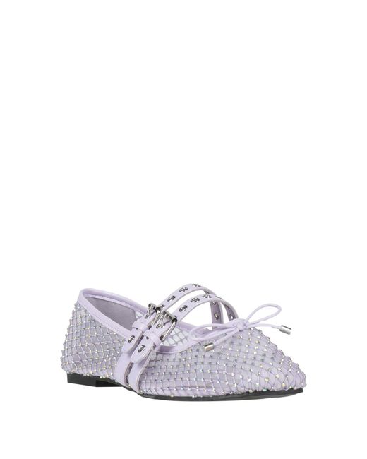 OA non-fashion White Ballet Flats