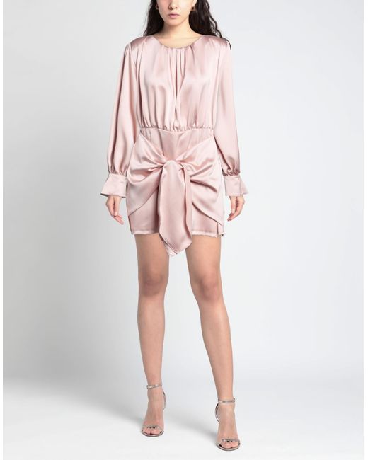 ACTUALEE Pink Mini-Kleid