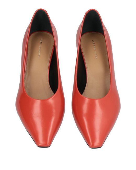 Dries Van Noten Red Pumps