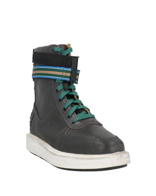 DIESEL Black Ankle Boots for men
