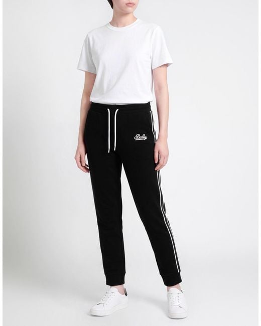 Bally Black Pants Cotton, Elastane