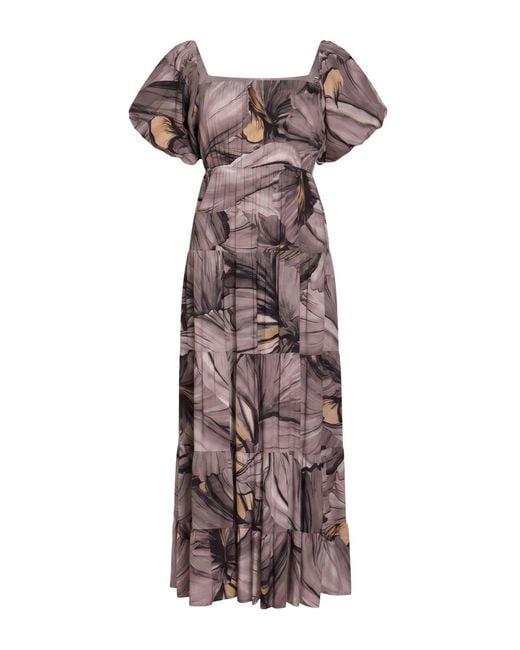 Yes Zee Purple Maxi Dress