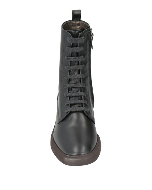 Brunello Cucinelli Gray Ankle Boots