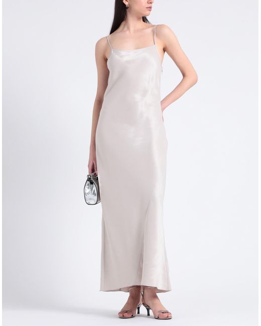Robe longue Calvin Klein en coloris White