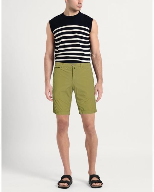 PT Torino Green Shorts & Bermuda Shorts for men