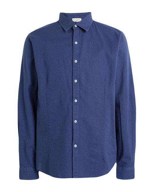 Cashmere Company Blue Shirt for men