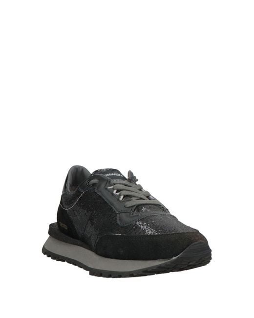 HIDNANDER Black Sneakers Leather