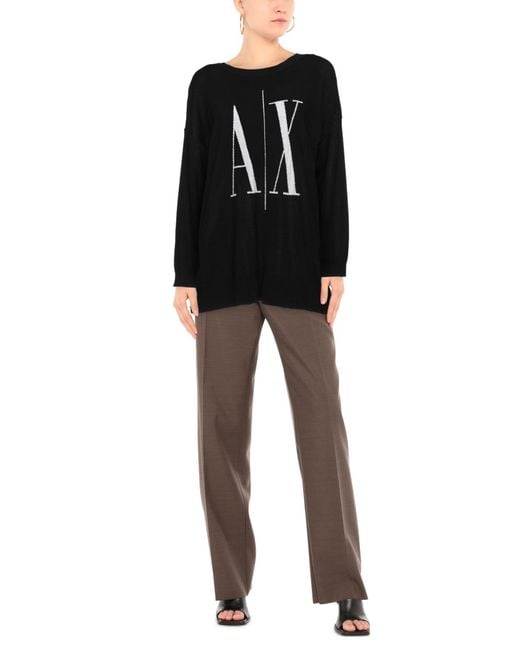 ARMANI EXCHANGE Black Jumper