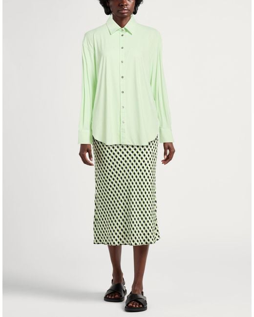 Rrd Green Lime Shirt Polyamide, Elastane