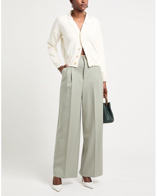 AMI Gray Pants Virgin Wool
