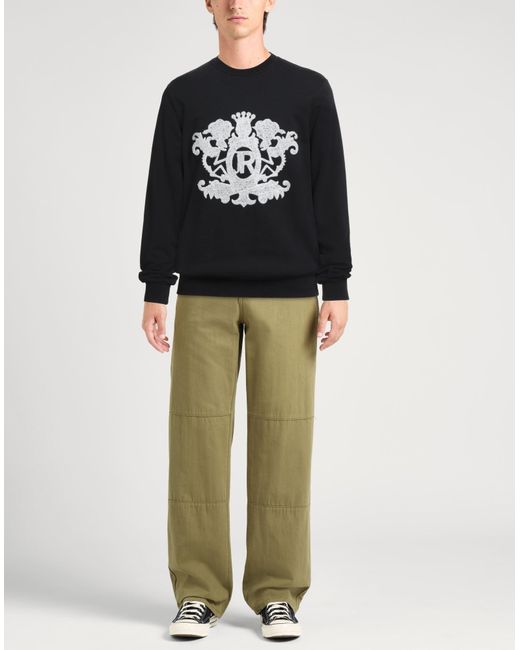 John Richmond Black Sweatshirt for men