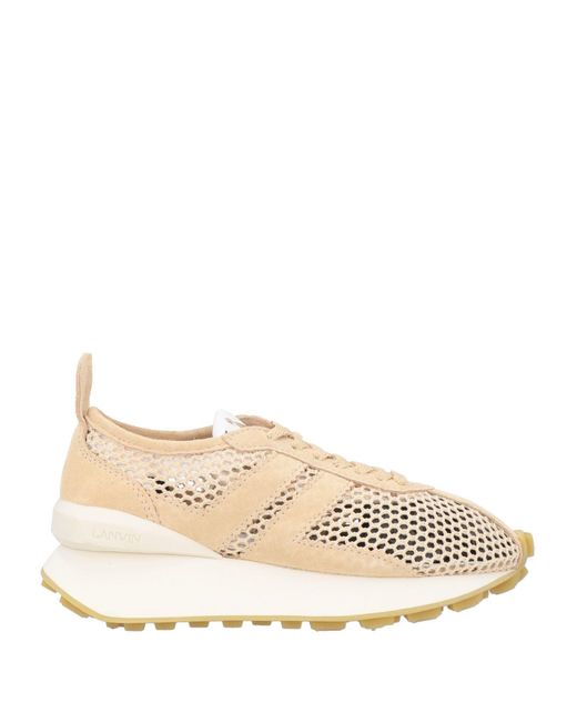 Lanvin Natural Trainers