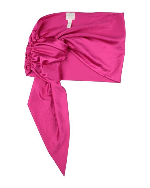Forte_forte Pink Scarf Polyester