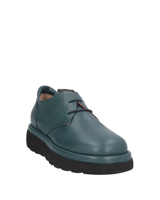 Ixos Green Lace-up Shoes