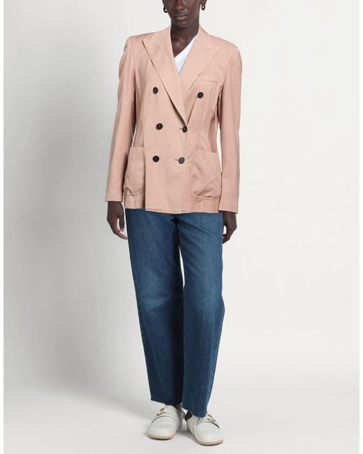 Windsor. Pink Blazer Virgin Wool