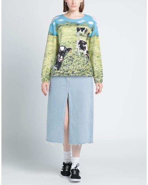 Moschino Green Sweatshirt